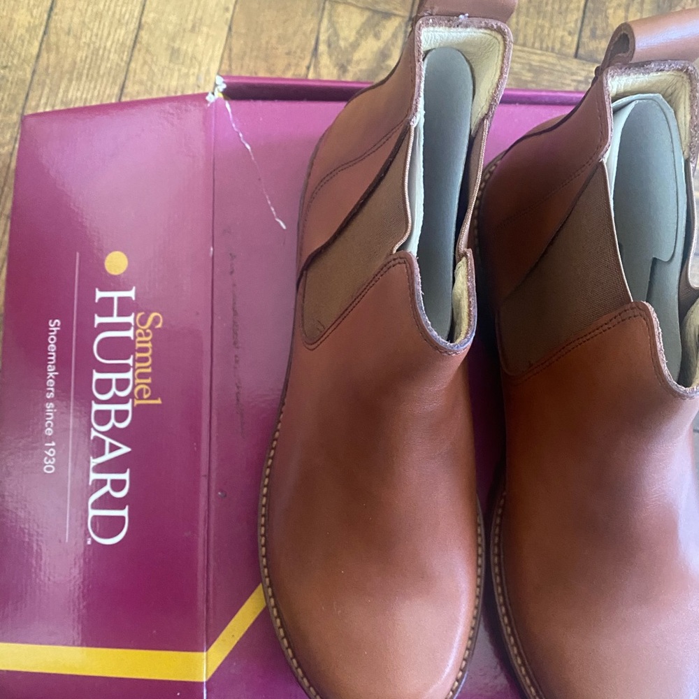 Brand new Samuel Hubbard half boots